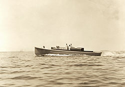 HMCo #291p [Admiral's Motor Barge for U.S. Navy]